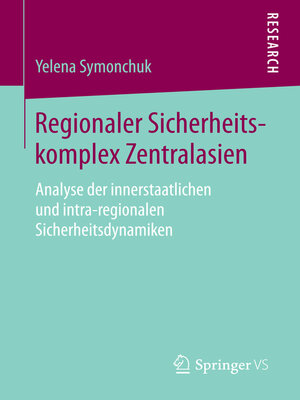 cover image of Regionaler Sicherheitskomplex Zentralasien